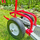 Rhino Tool Systems garden cart Rock Hauler configuration wheel shield detail