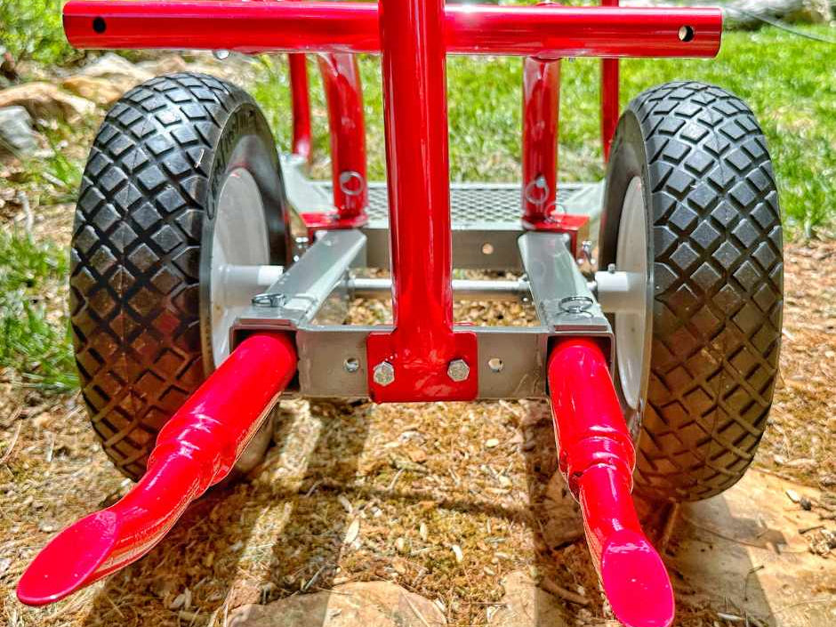 Rhino Tool Systems rock dolly twin pry bars