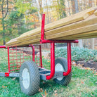 Log hauler configuration Rhino Tool Systems landscapers cart carry lumber 