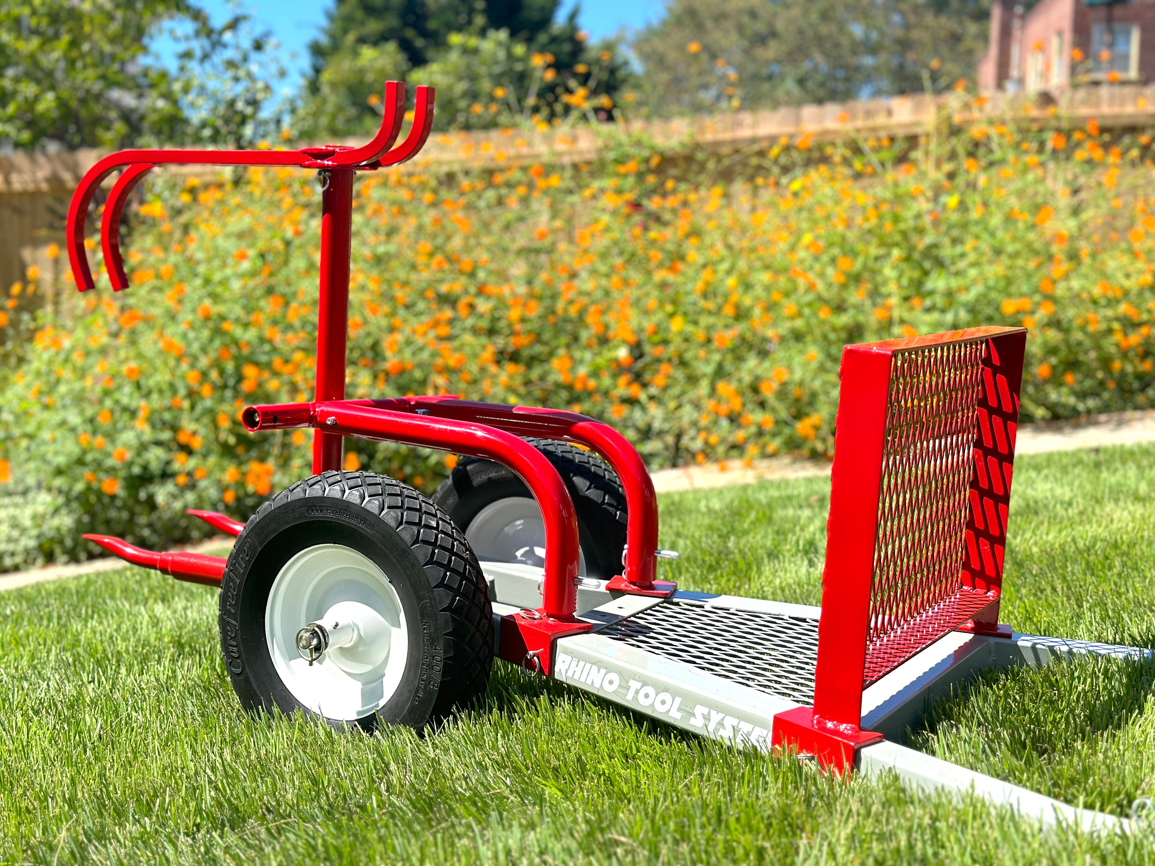 Rock Hauler with back mesh attached