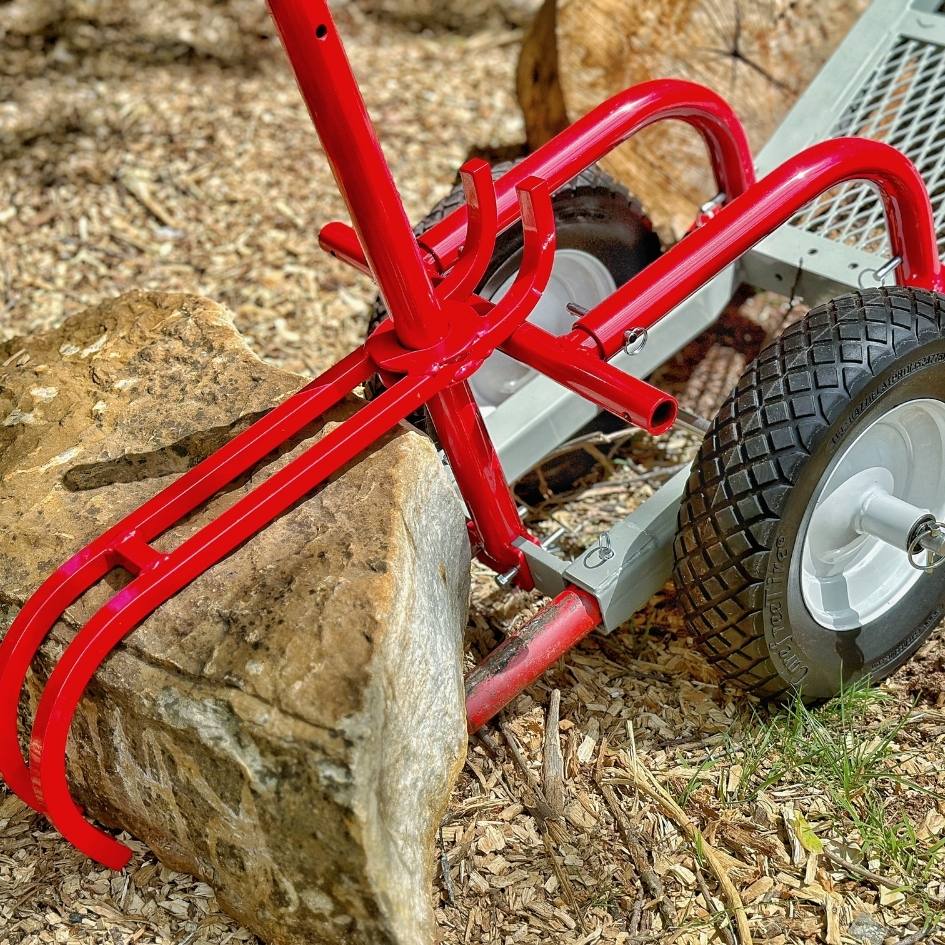 Rhino Tool Systems garden cart Rock Hauler configuration carry large stone