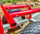 Rhino Tool Systems rock hauler wheel shield assembly close up