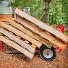 pallet stacked on the Rhino Tool System